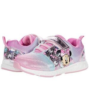 Josmo Girls Minnie Mesh Sneaker (Toddler/Little Kid) Pink 11 Little Kid M